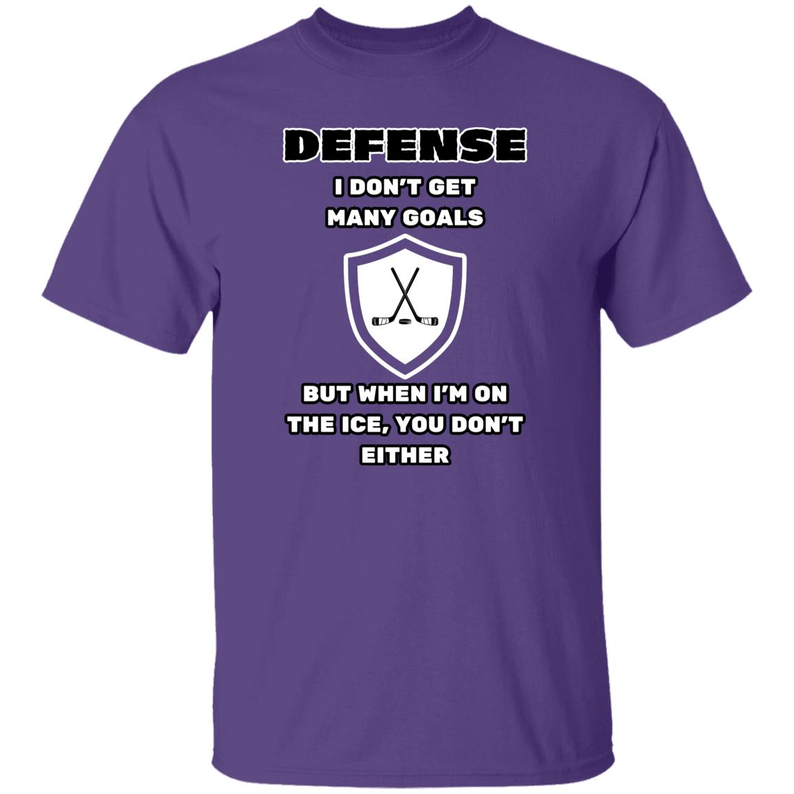 Defense - I don't get many goals but you don't either (Hockey) - Image 2