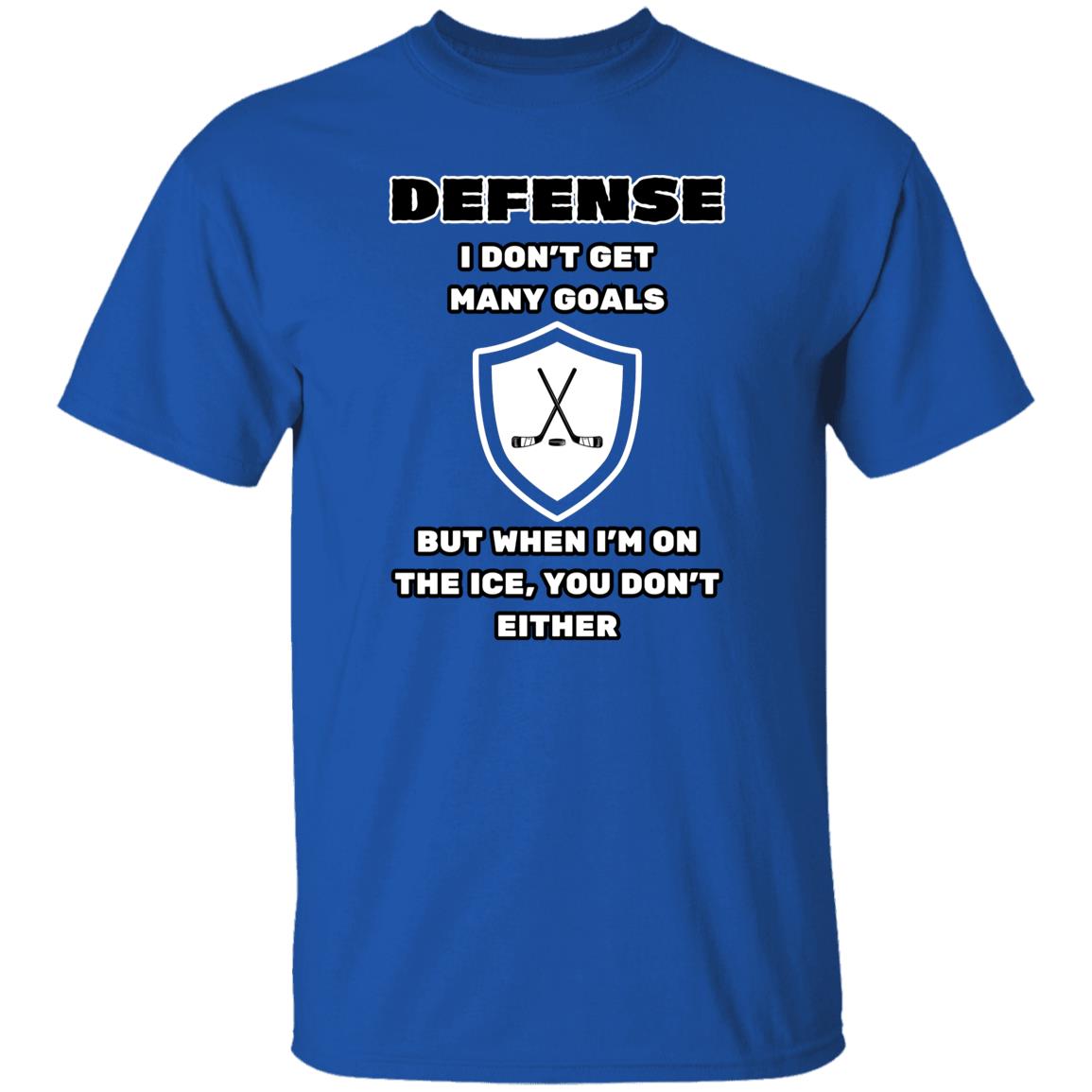 Defense - I don't get many goals but you don't either (Hockey) - Image 4