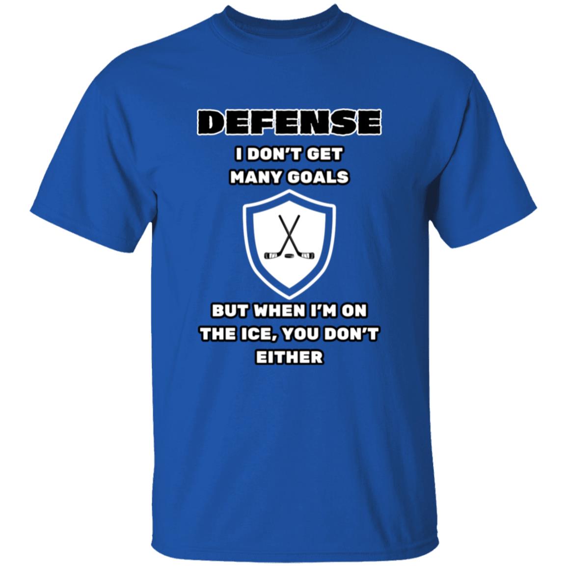 Defense - I don't get many goals but you don't either (Hockey) - Image 15
