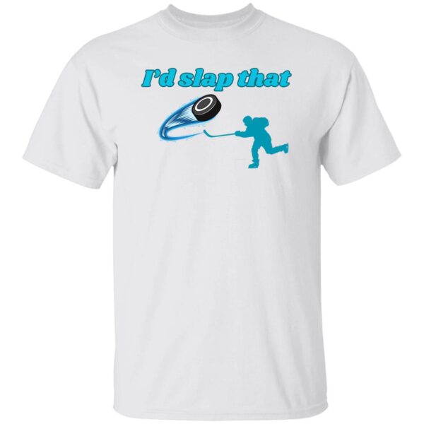 I'd Slap That - Hockey Shirt - Image 2