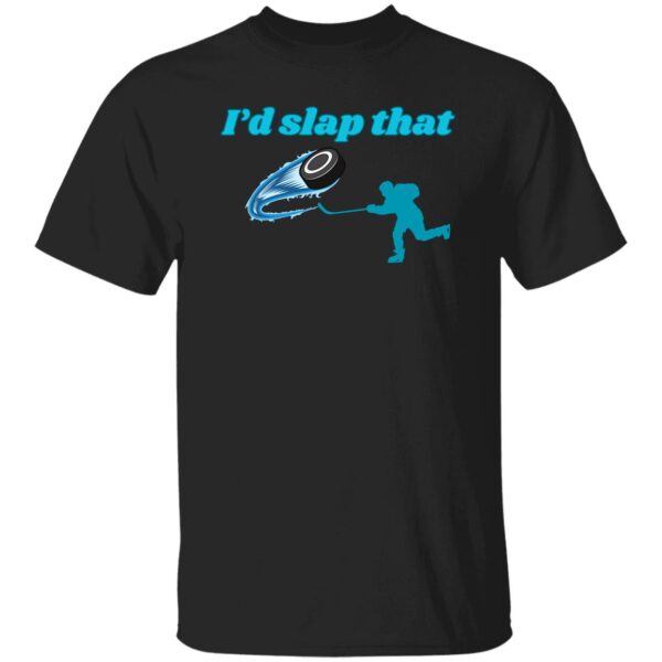 I'd Slap That - Hockey Shirt - Image 3