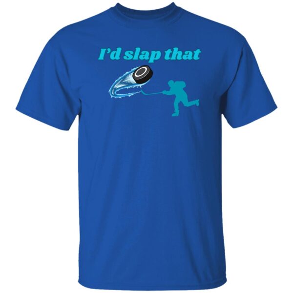I'd Slap That - Hockey Shirt - Image 4