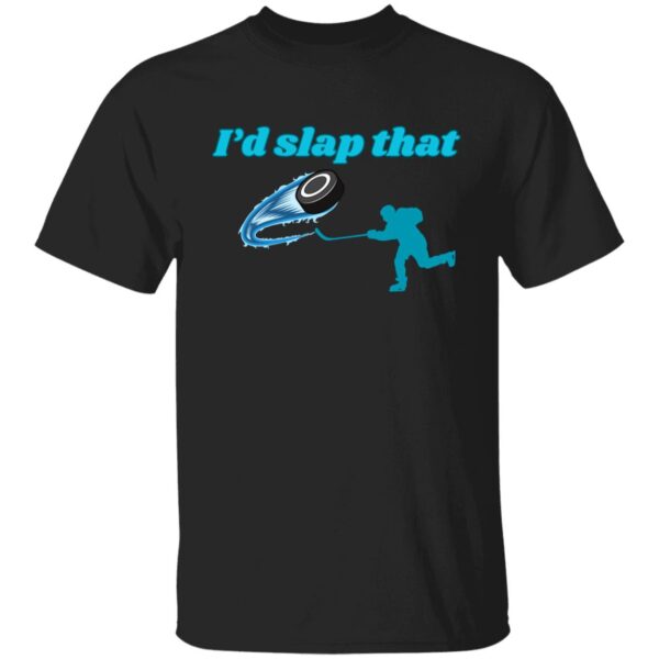 I'd Slap That - Hockey Shirt - Image 18
